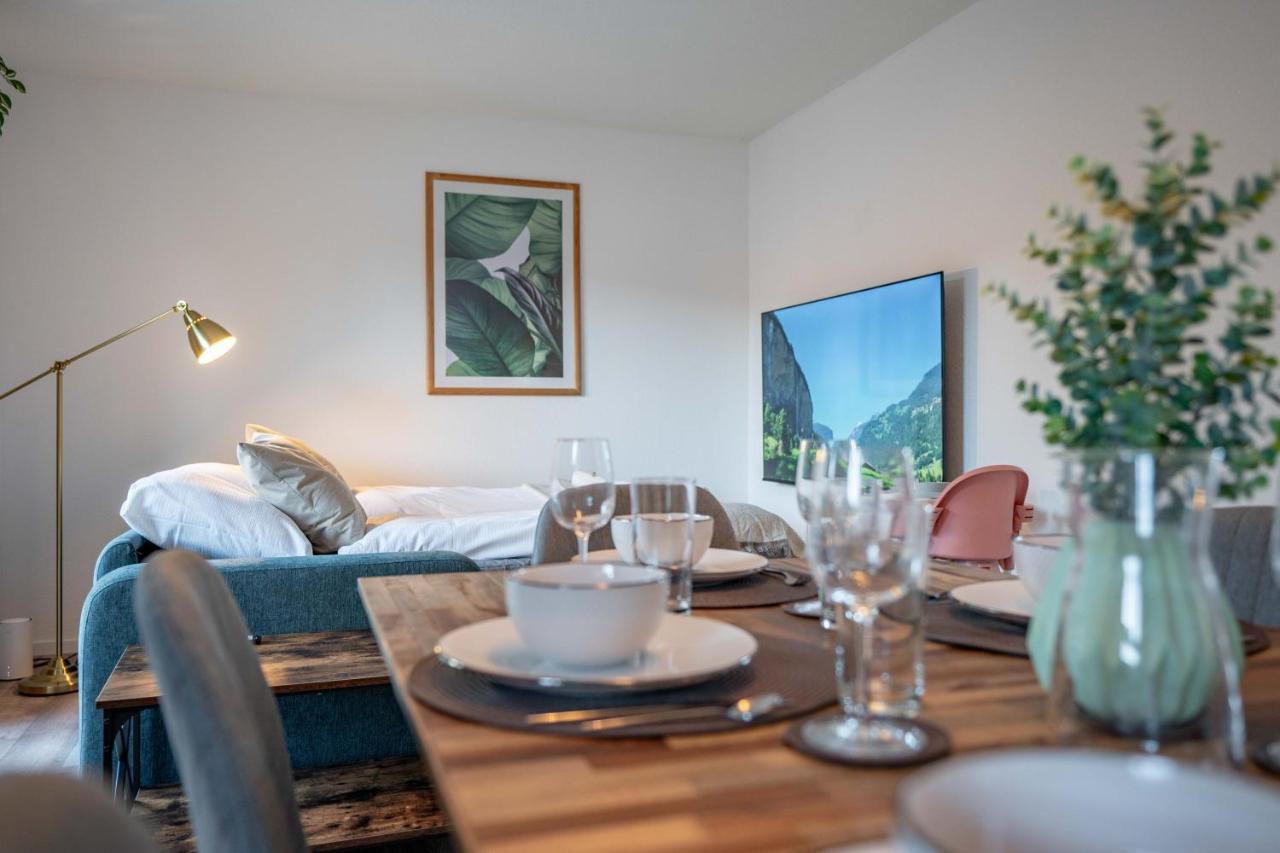 Moderne Wohnung Mit Parkplatz - Top Floor Ostermundigen Exterior foto